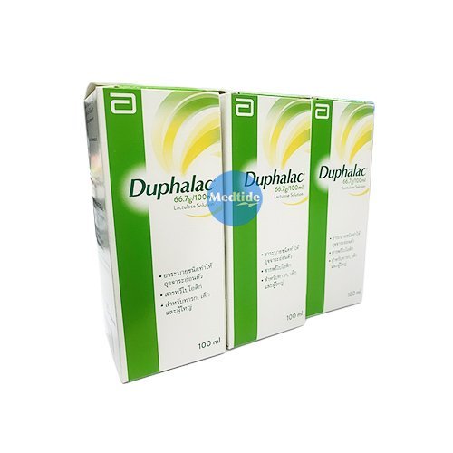 Duphalac contains lactulose 100 mL - ยาระบายดูฟาแลค