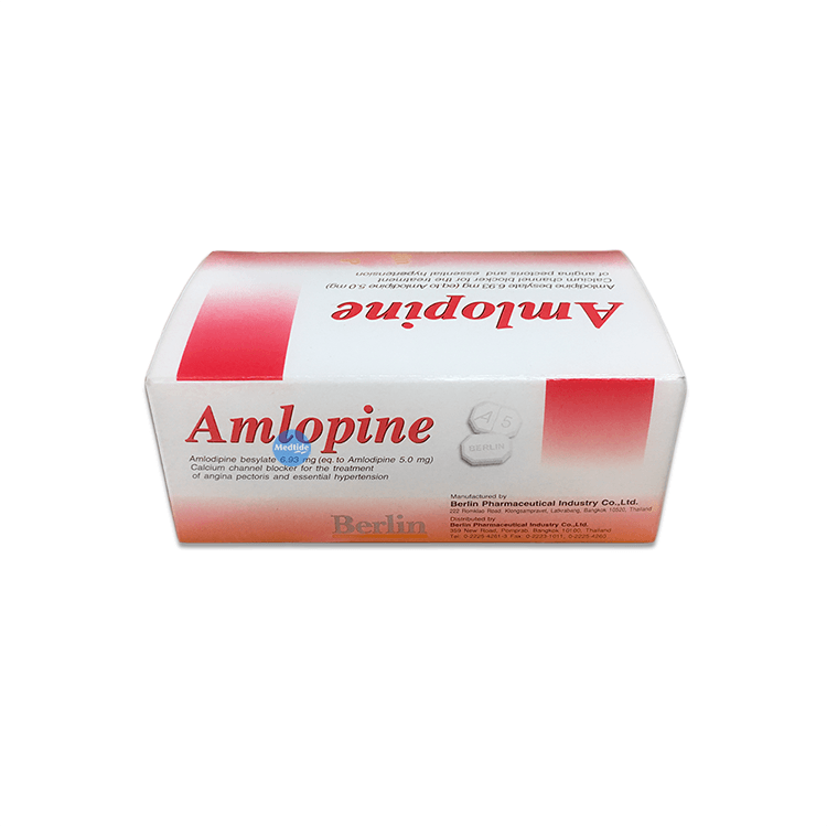 Amlopine (norvasc generic) แอมโลปิน 5 mg