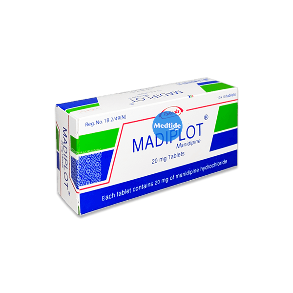 Madiplot ยามาดิพล็อต 20 mg