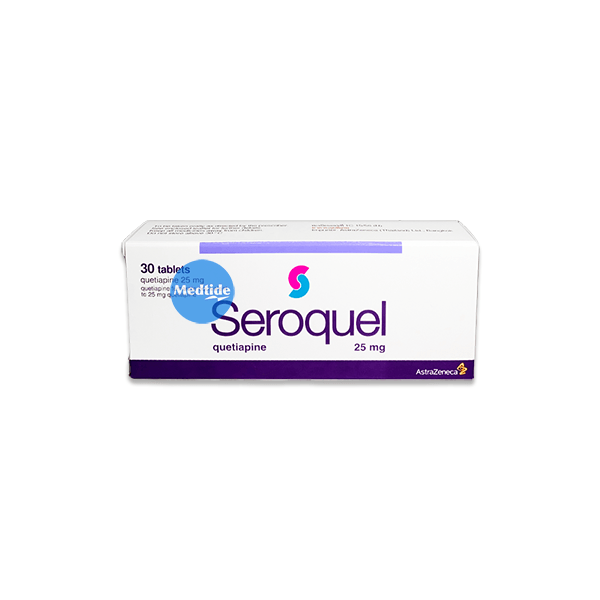 ยาต้านซึมเศร้า seroquel 25 mg