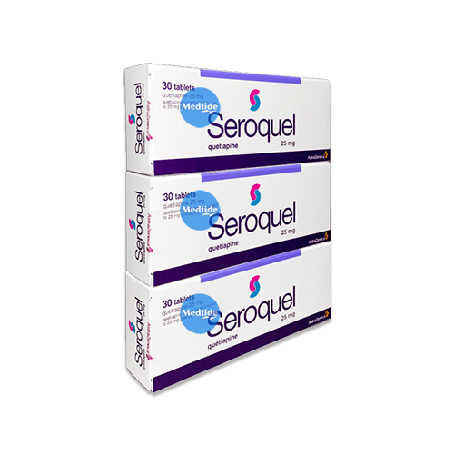 ยาต้านซึมเศร้า seroquel 25 mg 30 tablets