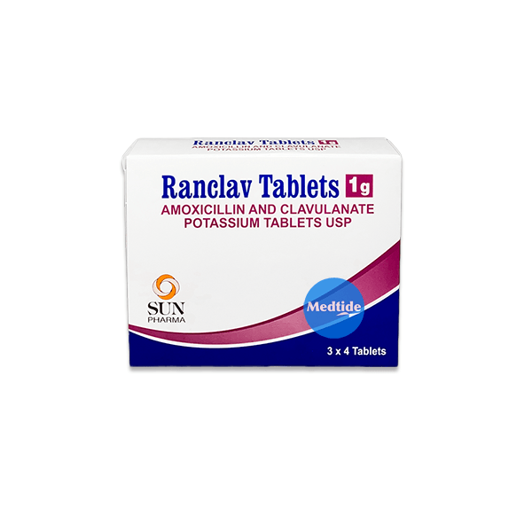 Ranclav 875/125 Amoxicillin Clavulanate