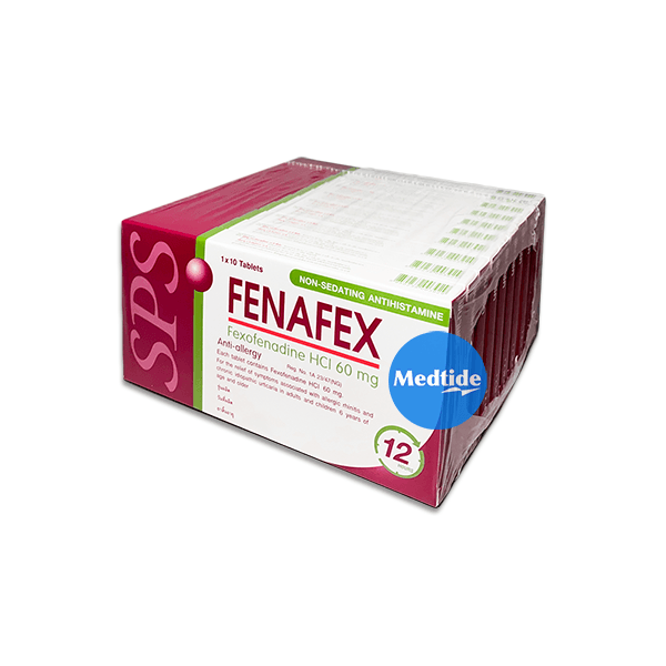 ยาแก้แพ้ฟีนาเฟค Fenafex 60 mg a telfast generic