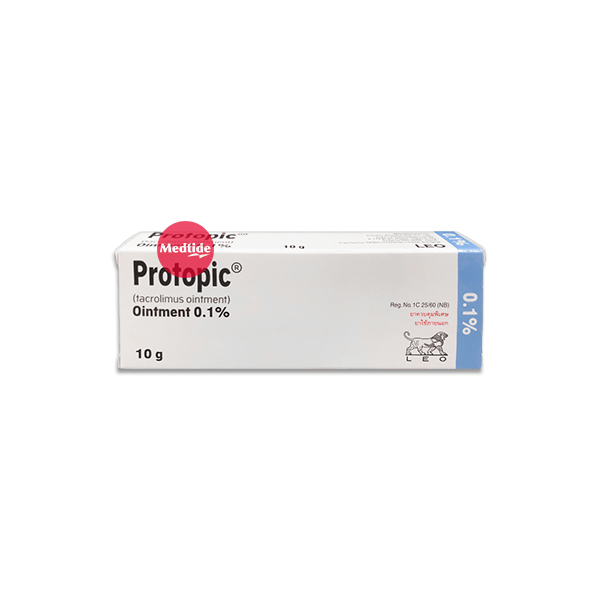 ยาทาผิวหนัง Tacrolimus Protopic 0.1% ointment 10 g