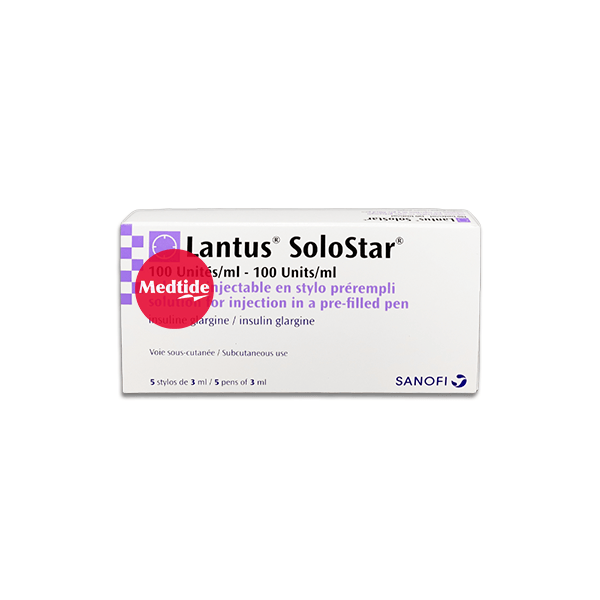 ยารักษาโรคเบาหวานอินซูลินแลนตัส Insulin Lantus SoloSTAR pre-filled pen