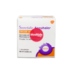 ยาพ่นรักษาโรคหอบหืด (Asthma) และถุงลมโป่งพอง (COPD) - Seretide Accuhaler 50/250 mcg