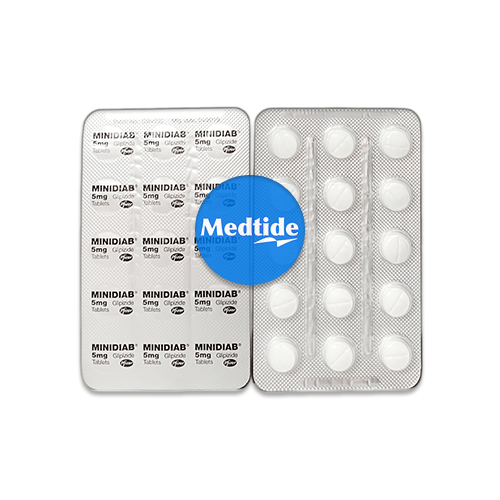 ยาเบาหวานมินิเดียบ (Minidiab) 5 mg