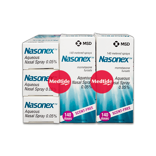 ยาพ่นจมูกรักษาโรคภูมิแพ้นาโซเน็กซ์ (Nasonex) 140 สเปรย์