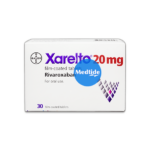 Rivaroxaban Xarelto 20 mg 30 tablets