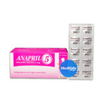 ยาลดความดันโลหิตสูง Anapril 5 มิลลิกรัม