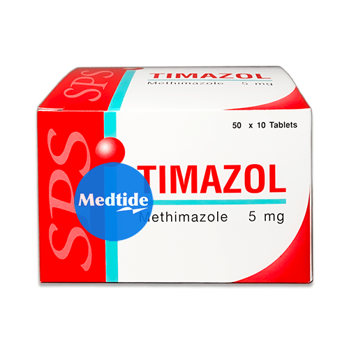 ยารักษาไทรอยด์ timazol (methimazole)