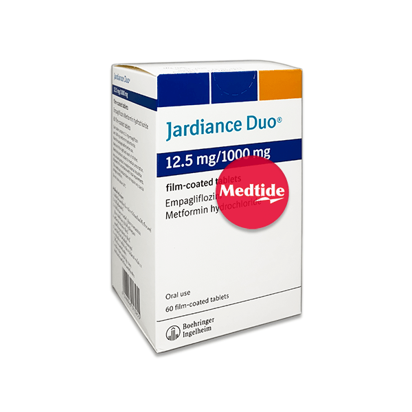 Jardiance Duo 12.5/1000 mg - 60 tablets/box - MEDTIDE