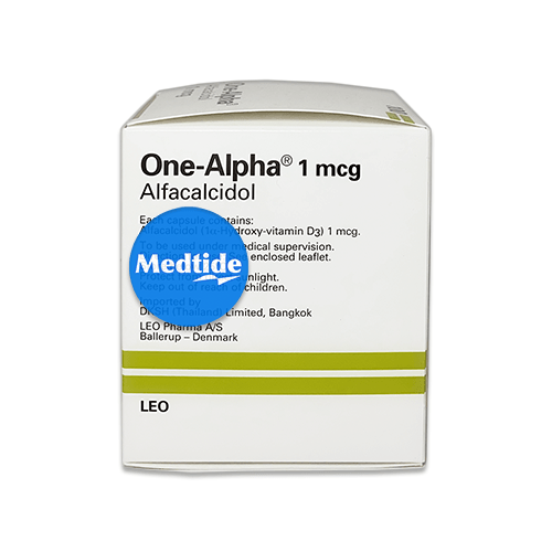 Vitamin D3 Alfacalcidol ยี่ห้อ one-alpha ขนาด 1 mcg
