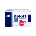 ยารักษาโรคซึมเศร้า Zoloft ขนาด 100 mg