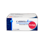 ยาลดความดันและรักษาโรคต่อมลูกหมากโต doxazosin (cardoxa) ขนาด 4 mg