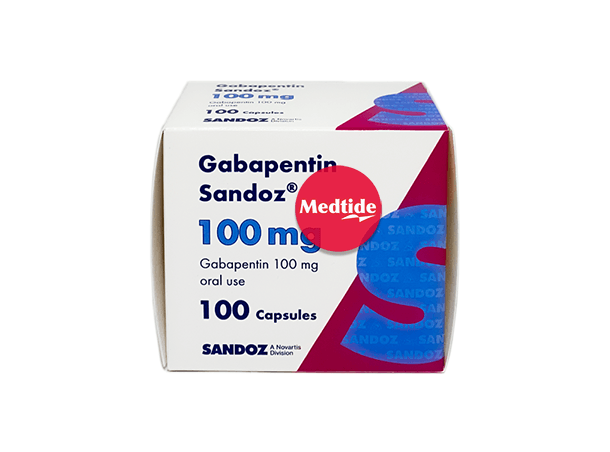 ยารักษาโรคอาหารชาตามปลายประสาท มือ เท้า Gabapentin Sandoz ขนาด 100 มิลลิกรัม (100 mg)