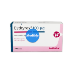 Levothyroxine Euthyrox 100 mcg