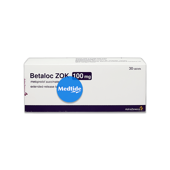 ยารักษาโรคหัวใจล้มเหลวและลดความดัน metoprolol succinate betaloc zok 100 mg