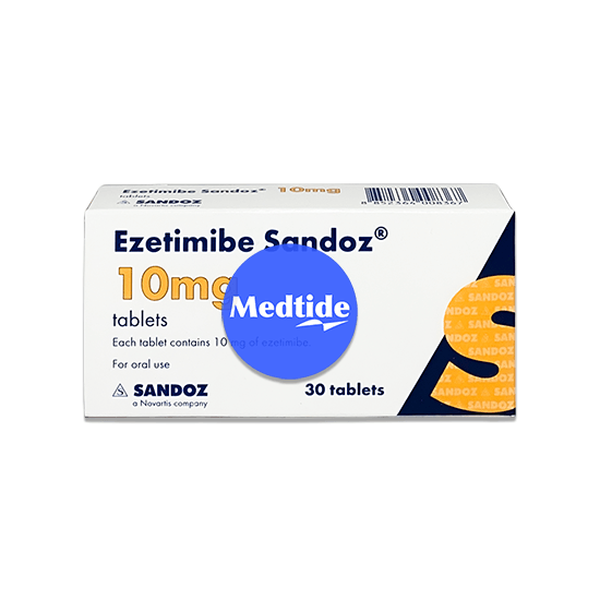 ยาลดไขมัน Ezetimibe Sandoz 10 mg ใช้แทน Ezetrol