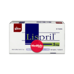 ยาลดความดันและรักษาโรคหัวใจ Lisinopril (Lispril) 5 mg ใช้แทน zestril
