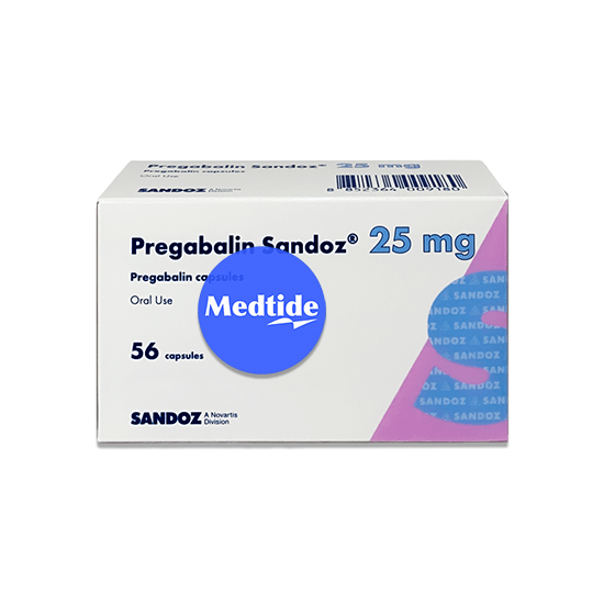 ยาแก้ปวดปลายประสาท pregabalin sandoz 25 mg ใช้แทน lyrica 25 mg