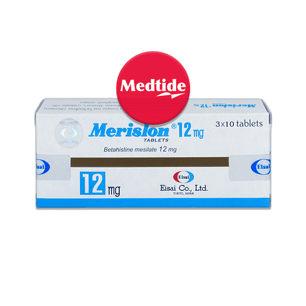 ยาแก้วิงเวียนศรีษะ บ้านหมุน Merislon 12 mg