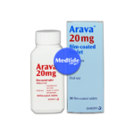 ยารักษาโรครูมาตอยด์ (rheumatoid arthristis) ยา arava 20 mg