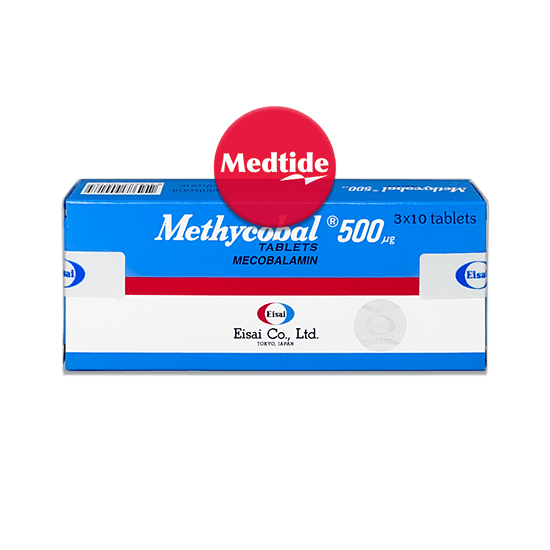 ยาวิตามินบี mecobalamin (methycobal) 500 mcg