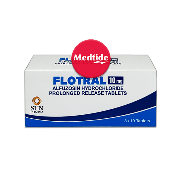ยารักษาโรคต่อมลูกหมากโต Flotral (alfuzosin) 10 mg ใช้แทนยา xatral XL