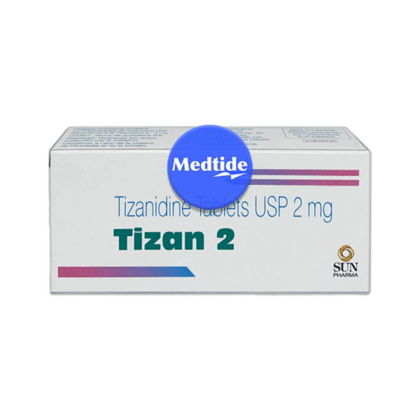 ยาแก้ปวดและคลายกล้ามเนื้อหลังผ่าตัด tizan (tizanidine) ขนาด 2 mg ใช้แทนยา sirdalud 2 mg