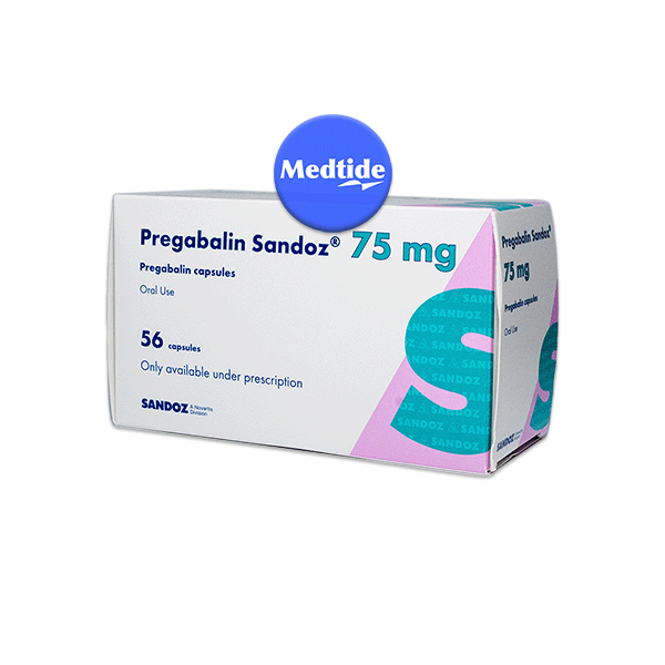 Pregabalin Sandoz 75 mg Medtide เมดไทด์